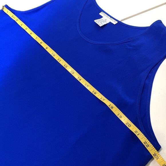 DRAPER’S & Damon’s 2 piece silk shell sleeveless silk kimono style jacket XL/OS - Picture 8 of 15